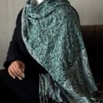 Green shawl
